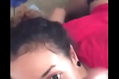 getting blowjob and cumming in her face