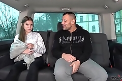 Sexy Babe Wants to be a Part of Dirty Van Action
