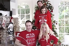 Blonde teen babe anal first time Heathenous Family Holiday Card