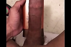 Mixed BBC cock showing off
