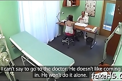Squelching cookie of a doctor endures hardcore fucking